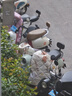 浪漫美西電動(dòng)車(chē)擋風(fēng)被四季通用全包雙面防水電瓶摩托車(chē)夏防風(fēng)防曬罩春秋款 全包四季款-可收納-米底每天開(kāi)心 曬單實(shí)拍圖
