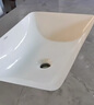 漢斯格雅（Hansgrohe）陶瓷臺盆洗手洗臉衛(wèi)生間面盆臺盆龍頭組套 長方陶瓷臺下盆+71303007 曬單實(shí)拍圖