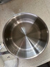 特福（Tefal）法式簡約316L不銹鋼加厚奶鍋 嬰兒輔食鍋寶寶牛奶鍋熱奶小湯鍋 曬單實(shí)拍圖