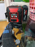 德力西電氣 DELIXI ELECTRIC紅外線水平儀高精度強(qiáng)光細(xì)線自動(dòng)調(diào)平綠光藍(lán)12線激光室外建筑戶外 綠光12線巨無霸雙電＋全套配件 曬單實(shí)拍圖