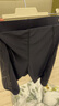 美津濃（MIZUNO）泳褲男士長(cháng)款五分專(zhuān)業(yè)訓練速干防尷尬大碼游泳鏡套裝備BC105黑L 曬單實(shí)拍圖
