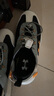 安德瑪（Under Armour）男女童防滑耐磨透氣網(wǎng)面戶外鞋兒童生活戶外鞋2521812 黑/綠 34 曬單實拍圖