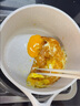卡羅特麥飯石小奶鍋寶寶輔食鍋嬰兒煎煮一體鍋不粘鍋家用湯泡面鍋 16cm 曬單實(shí)拍圖