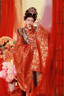 聽月小筑【朝暮同輝】原創(chuàng)男女明制婚服仿云錦大衫鳳冠霞帔漢服結(jié)婚敬酒服 女款仿云錦明制大衫2米拖尾 拍均碼（預(yù)售60天） 均碼 曬單實(shí)拍圖
