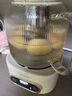 美的（Midea）0膠水全玻璃全自動養(yǎng)生壺 1.2L大容量辦公室多功能茶漏煮茶壺 燒水壺24h恒溫可煮小米 1.2L 0膠水全玻璃帶濾網(wǎng)MK-YS12B102 曬單實拍圖