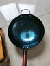 炒菜鍋圓底不粘鐵鍋胖東來(lái)已開(kāi)鍋無(wú)涂層章丘鐵鍋免開(kāi)鍋燃氣灶專(zhuān)用 有耳已開(kāi)鍋+豪華鍋蓋+鏟子 40cm 曬單實(shí)拍圖