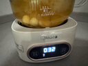 美的（Midea）花漾0膠水全玻璃全自動養(yǎng)生壺 辦公室多功能煮茶壺 燒水壺恒溫電熱水壺煮茶器花茶壺1L YS10B101 曬單實(shí)拍圖