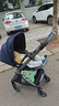 elittile逸樂(lè )途嬰兒車(chē)0-3歲折疊可坐可躺帶減震高景觀(guān)遛娃車(chē)EMUpro靛藍 曬單實(shí)拍圖