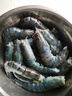 GUO LIAN國聯(lián)水產(chǎn) 國產(chǎn)黑虎蝦 無冰凈重2斤 特大號20-30只 海鮮海產(chǎn)冷凍蝦 曬單實拍圖