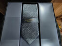 VOLGERECO【英國品牌】男士休閑商務(wù)領(lǐng)帶禮盒裝高端正裝窄手打結婚7cm灰色 VG08 免打拉鏈款 曬單實(shí)拍圖