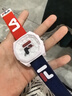斐樂(lè )（FILA）手表女中性老爹風(fēng)格潮流撞色運動(dòng)防水石英腕表學(xué)生手表 6105-002 曬單實(shí)拍圖