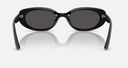 雷朋（RayBan）窄框太陽鏡注塑男女同款修顏墨鏡0RB4441D可定制 曬單實拍圖