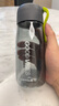 茶花塑料杯隨手杯男女大容量學(xué)生杯子戶外便攜帶蓋杯子簡約防漏水杯 【帶濾網(wǎng)可拆卸】綠色 520ml 曬單實拍圖