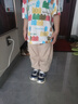 基諾浦兒童學(xué)步鞋25秋男女童嬰兒機(jī)能鞋 透氣百搭幼兒童鞋GW1803藍(lán)夜 曬單實(shí)拍圖