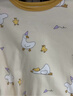 巴厘小豬寶寶睡衣春秋季男童家居服女童兩件套嬰幼兒衣服兒童套裝 歡樂(lè )鴨 90 曬單實(shí)拍圖
