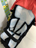 babycare天絲苧麻車(chē)席透氣寶寶專(zhuān)用手推車(chē)坐墊通用席子云朵樂(lè )章38×70CM 曬單實(shí)拍圖