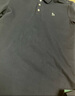 哈吉斯（HAZZYS）男裝 25夏上衣多色短袖POLO衫ASTZE0CBX71 深灰色CC 2XL（185/104 曬單實(shí)拍圖