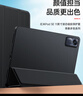 畢亞茲 適用Redmipad SE保護殼 2023款紅米平板電腦11英寸保護套 智能休眠四邊全包軟后殼PB485-金剛黑 曬單實(shí)拍圖
