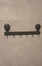 四季沐歌（MICOE）吸盤(pán)掛鉤免打孔門(mén)后強力粘膠玄關(guān)掛衣架衣服浴室毛巾聯(lián)排廚房掛鉤 曬單實(shí)拍圖