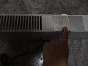 美的（Midea）石墨烯踢腳線(xiàn)取暖器恒溫電暖器節能電暖氣移動(dòng)地暖浴室家用防水全屋升溫遙控定時(shí)取暖 【遠程遙控+24H預約定時(shí)】折疊款20VR 曬單實(shí)拍圖