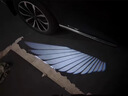 妙占天使之翼迎賓燈汽車(chē)用品車(chē)載氛圍燈車(chē)門(mén)照地燈開(kāi)門(mén)投影左右翅膀 迎賓燈左右翅膀兩個(gè)（盒子裝） 曬單實(shí)拍圖