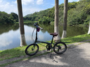 大行（DAHON）折疊自行車(chē)20英寸8級變速經(jīng)典P8單車(chē)KBC083  消光灰綠【JD定制】 曬單實(shí)拍圖