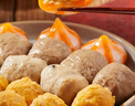 興威（XINGWEI）肉糜風(fēng)味火鍋丸子2斤 撒尿肉丸香菇貢丸燒烤關(guān)東煮食材500g*2包 曬單實(shí)拍圖