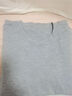 拇指白小T【斷碼】男裝短袖t恤圓領(lǐng)男士短袖透氣休閑夏季輕奢上衣品質(zhì) 灰色 L 曬單實(shí)拍圖
