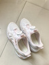安踏兒童運動(dòng)鞋蝶翼族群女大童鞋夏季網(wǎng)面透氣校園潮流蝶翼休閑鞋 【蝶翼】白/粉/淺曦綠8822H-1 33 曬單實(shí)拍圖