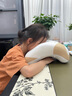 碧荷兒童午睡枕小學(xué)生午休枕桌上睡覺(jué)趴睡枕頭趴趴抱枕辦公室午睡神器 【A類(lèi)嬰童面料】 汪小白 曬單實(shí)拍圖