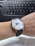 天梭（TISSOT）手表 俊雅系列男表 瑞士石英男士皮帶腕表商務(wù)表生日禮物 曬單實(shí)拍圖