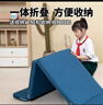 歐梵普（oufanpu） 折疊午睡墊小學(xué)生午休墊加厚辦公室打地鋪 睡墊單人家用便攜床墊 午睡墊-200*60cm蔚藍 曬單實(shí)拍圖