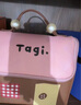 Tagi.機靈小房子防水便攜洗漱包旅行大容量化妝包收納包-莓果榛子 曬單實(shí)拍圖