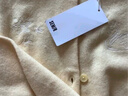 森馬（Semir）針織開(kāi)衫女冬季短款繡花圖案假兩件正肩2025疊穿上衣109725106007 曬單實(shí)拍圖