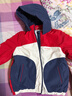 戴維貝拉（DAVE＆BELLA）童裝兒童連帽衣服寶寶外套新年男孩外衣男童加絨上衣秋冬新款服裝 紅色夾棉款DB4223105-T 120 cm（建議身高110-120cm） 曬單實(shí)拍圖