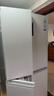 海爾（Haier）盛宴659升十字對(duì)開門四開門家用電冰箱一級(jí)能效節(jié)能無霜超大容量BCD-659WGHTDE5WVU1國家補(bǔ)貼20% 曬單實(shí)拍圖