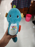 費雪（Fisher-Price）生日禮物兒童玩偶小海馬哄睡安撫新版聲光安撫海馬（藍色）GCK71 曬單實(shí)拍圖