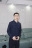 KOOSHI奢品春秋新款無(wú)痕長(cháng)袖襯衫男士商務(wù)休閑免燙襯衣男裝彈力免燙寸衫 KSP/2310綠色【春秋長(cháng)袖】 L 170 【建議120-135斤】 曬單實(shí)拍圖