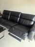 顧家家居（KUKA）門(mén)店同款電動(dòng)功能皮沙發(fā)鋼琴鍵貝多芬6236 黑3人位左電動(dòng)3.01m 曬單實(shí)拍圖