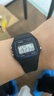 卡西歐（CASIO）F91W手表CASIO小方塊 復古防水男女情侶電子學(xué)生手表 F-91W表正品 F-91W-1SDG 曬單實(shí)拍圖