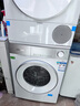 西門子（SIEMENS）小晶鉆奢護(hù)大師 10+10kg洗烘套裝 蒸汽除皺洗衣機(jī)+變頻熱泵烘干機(jī) WG54H2V00W+WQ53H2001W 小幸熨 曬單實(shí)拍圖