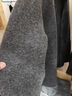 優(yōu)衣庫男女裝souffle?yarn舒芙蕾針織開(kāi)衫/毛衣毛衫25新款480023 08 深灰色 S 曬單實(shí)拍圖