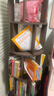 林之語(yǔ)實(shí)木旋轉書(shū)架360度書(shū)柜置物架落地一體靠墻移動(dòng)兒童轉角立式書(shū)架 【五層】44*166.3CM黑橡木色 曬單實(shí)拍圖