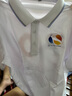 伊靚裝高端純棉polo衫定制印logo夏季企業(yè)團體文化衫員工作服短袖t恤男 【甄選全棉-條紋款】白色 L 曬單實拍圖