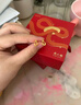 周六福黃18K金耳釘女時(shí)尚靈蛇耳飾生肖本命年蛇系列送女友節日禮物 一對 曬單實(shí)拍圖