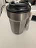 京東京造保溫杯 咖啡杯男女便攜隨行水杯實(shí)用杯子 銀灰色360ml 曬單實(shí)拍圖
