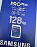 三星（SAMSUNG）SD存儲卡Pro Plus U3 V30 適用單反相機數(shù)碼相機SD卡 讀速180MB/s 高速攝影卡 128G 曬單實拍圖