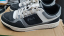 斐樂(lè )（FILA）官方男鞋TARGA復古板鞋冬季新款圓盾鞋休閑鞋運動(dòng)鞋 黑/絨鎳灰-BB 42 曬單實(shí)拍圖
