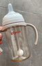 貝親（Pigeon）自然離乳 PPSU重力球吸管雙把手奶瓶 240mL  6月+ AA252 曬單實(shí)拍圖
