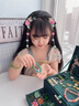 皇恩兒童手鏈早教益智串珠手工diy材料古風(fēng)首飾盒小女孩6生日禮物玩具 【三層高檔禮盒】500國(guó)風(fēng)串珠 曬單實(shí)拍圖